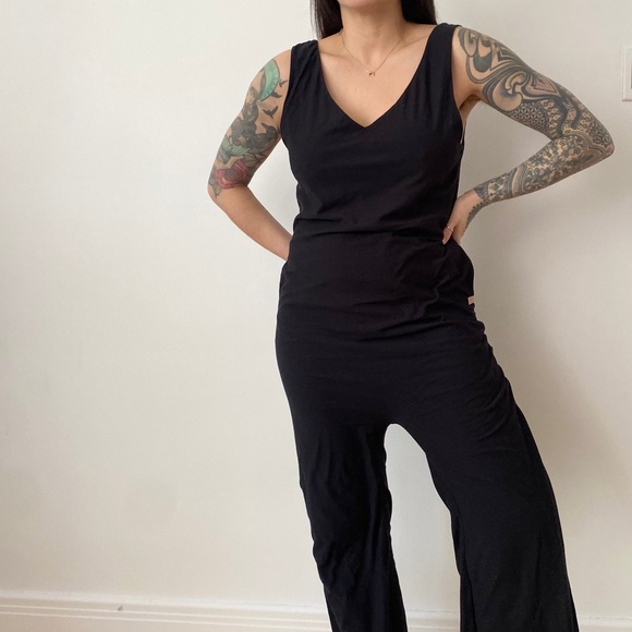 Lunya restore Pima double V jumpsuit - Picture 2 of 7